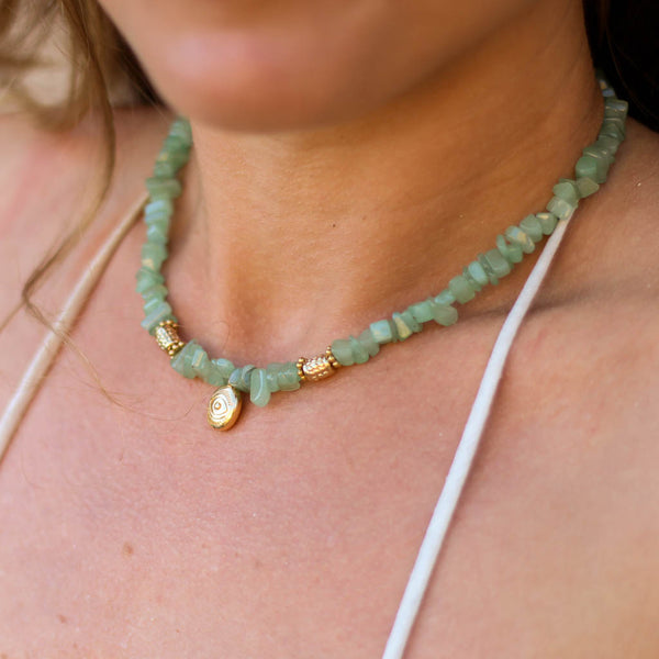 Collier Praia Aventurine