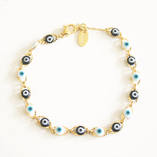 bracelet oeil protecteur créateur dessus