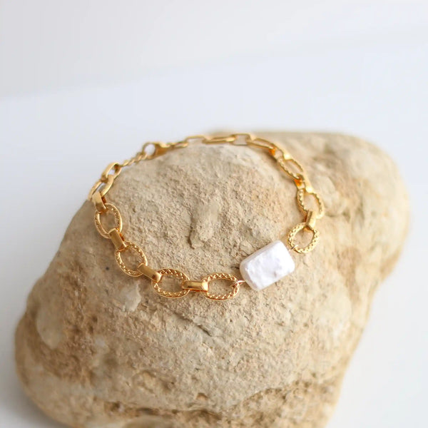 bracelet créateur Apsara Perle d'eau douce