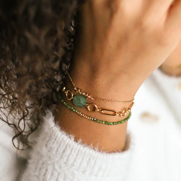 bracelet créateur milan aventurine créatrice