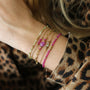 Bracelet Chaîne fine Rubellite - Mahny Jewelry