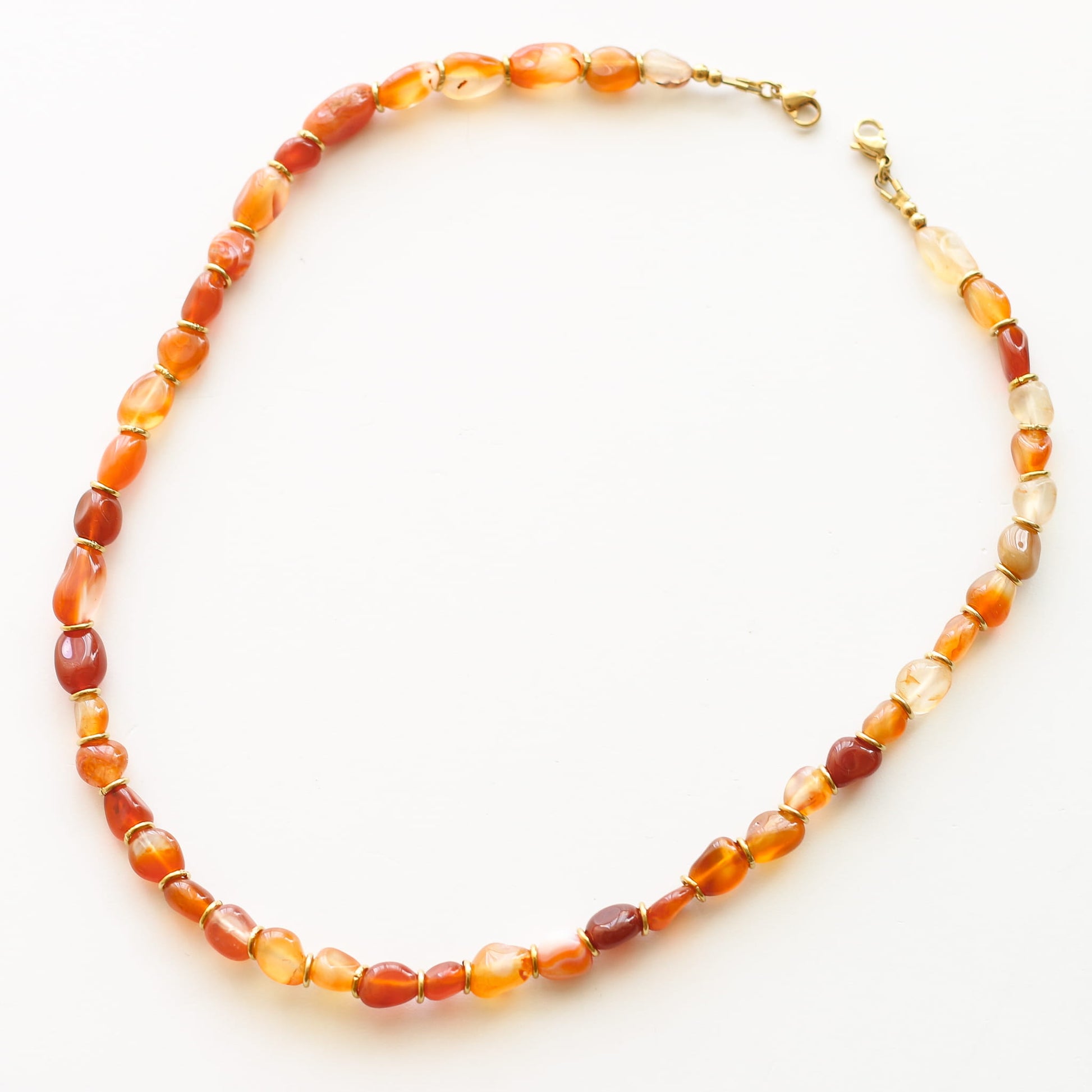 Collier Cornaline pierre