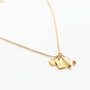 Pendentif charm’s Plaque lettre - Mahny Jewelry