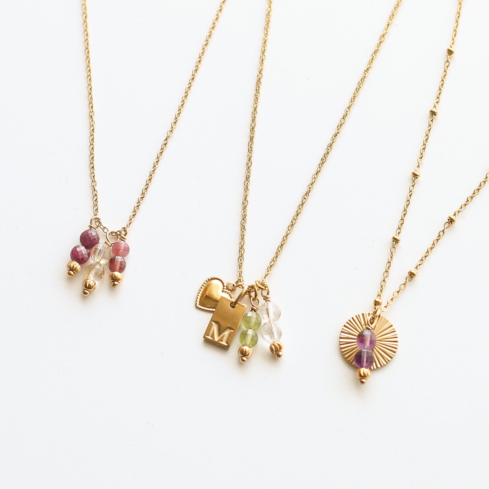 Pendentif charm’s Plaque lettre - Mahny Jewelry