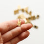 Pendentif charm’s Plaque lettre - Mahny Jewelry
