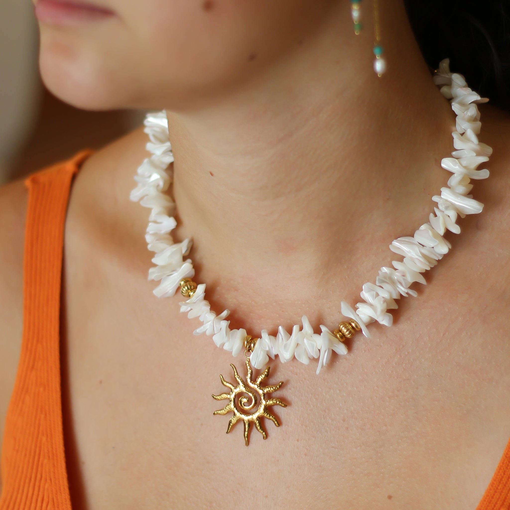 Collier Nacre Soleil