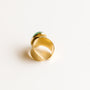 bague aventurine verte pierre marque française