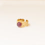 Bague feuille Améthyste - Mahny Jewelry