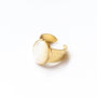 bague grande nacre pierre accessoire femme