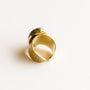 bague labradorite grande pierre acier inoxydable