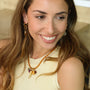 Boucles anneaux Préhnite, autre angle, bijou femme pierres naturelles Mahny.