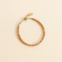 Bracelet perlé Grenat Orangé le bijou pour femme trendy