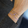 Bracelet en Hématite et Améthyste le cadeau pour une femme trendy
