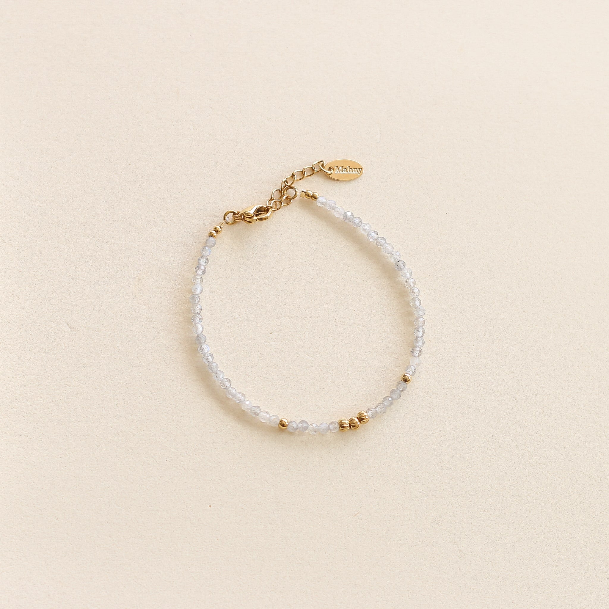 Bracelet perlé en Labradorite pour femme