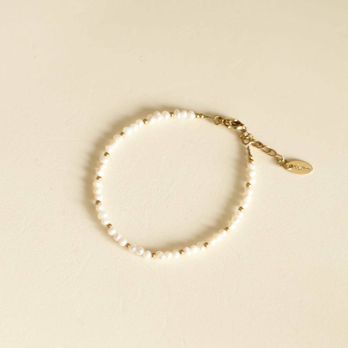 Bracelet Perle d'eau douce perlé