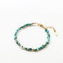 bracelet œil protecteur turquoise nacre doré