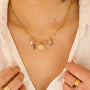 collier avec des pierres naturelles le cadeau pour une jeune mariée