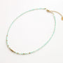 Collier en amazonite, création faite main.