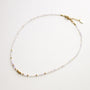 Collier en améthyste lavande, bijou femme.