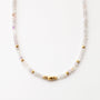 Collier en améthyste lavande, bijou femme.