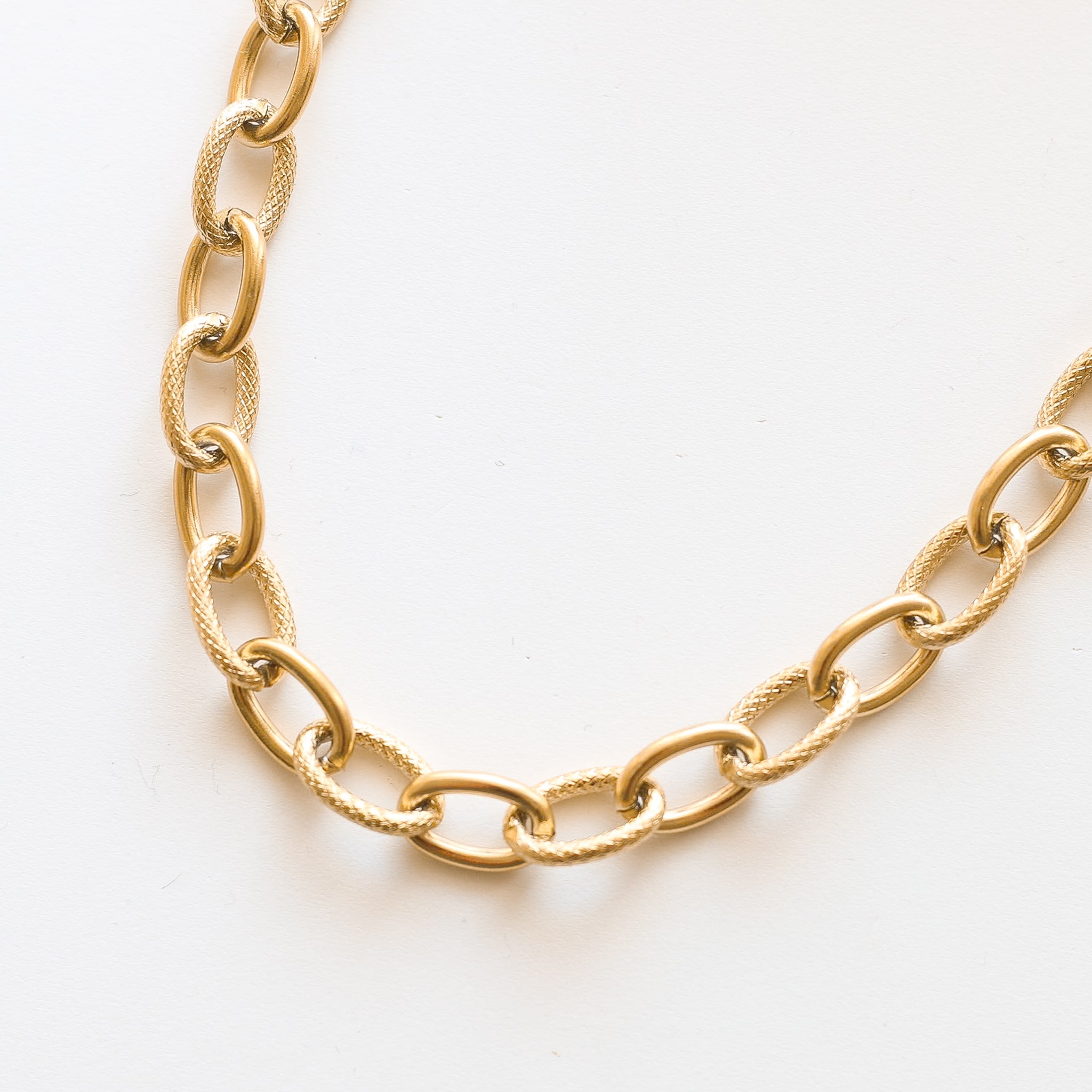 6. Créer ton collier Personnalisé - Chaîne duo de Maille - Mahny Jewelry