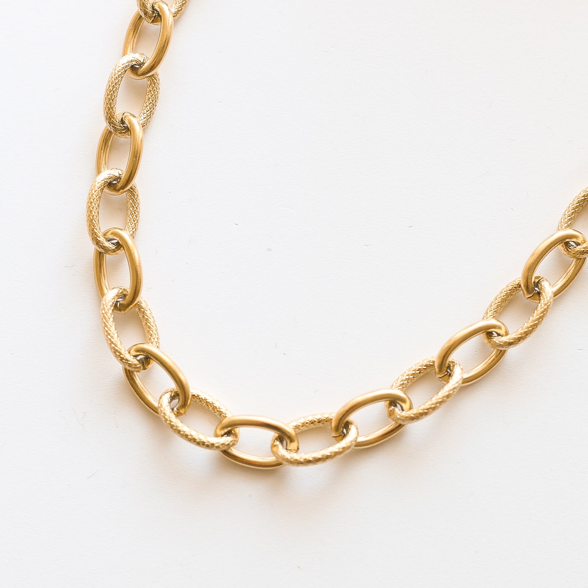 6. Créer ton collier Personnalisé - Chaîne duo de Maille - Mahny Jewelry