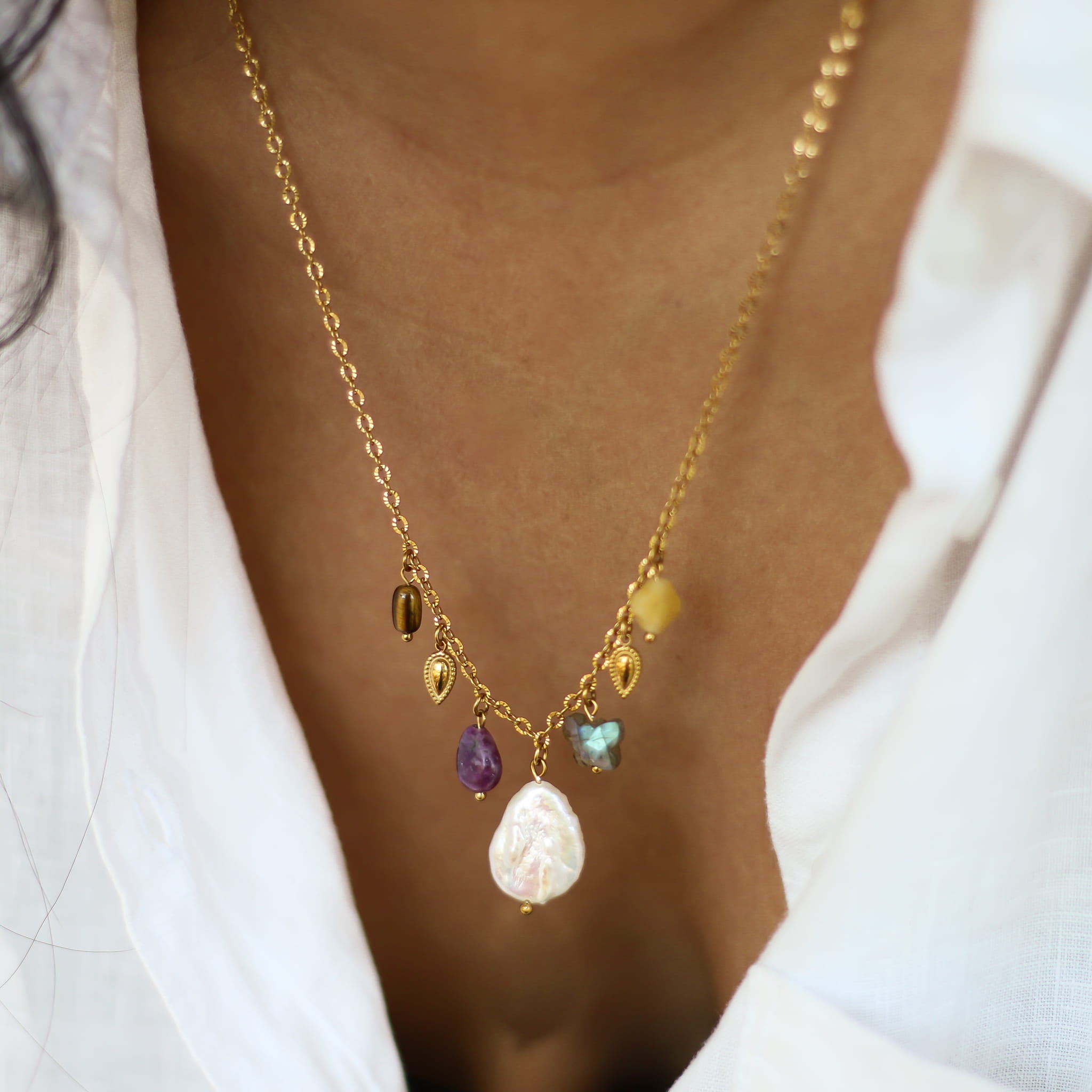 Collier Talisman Gaïa