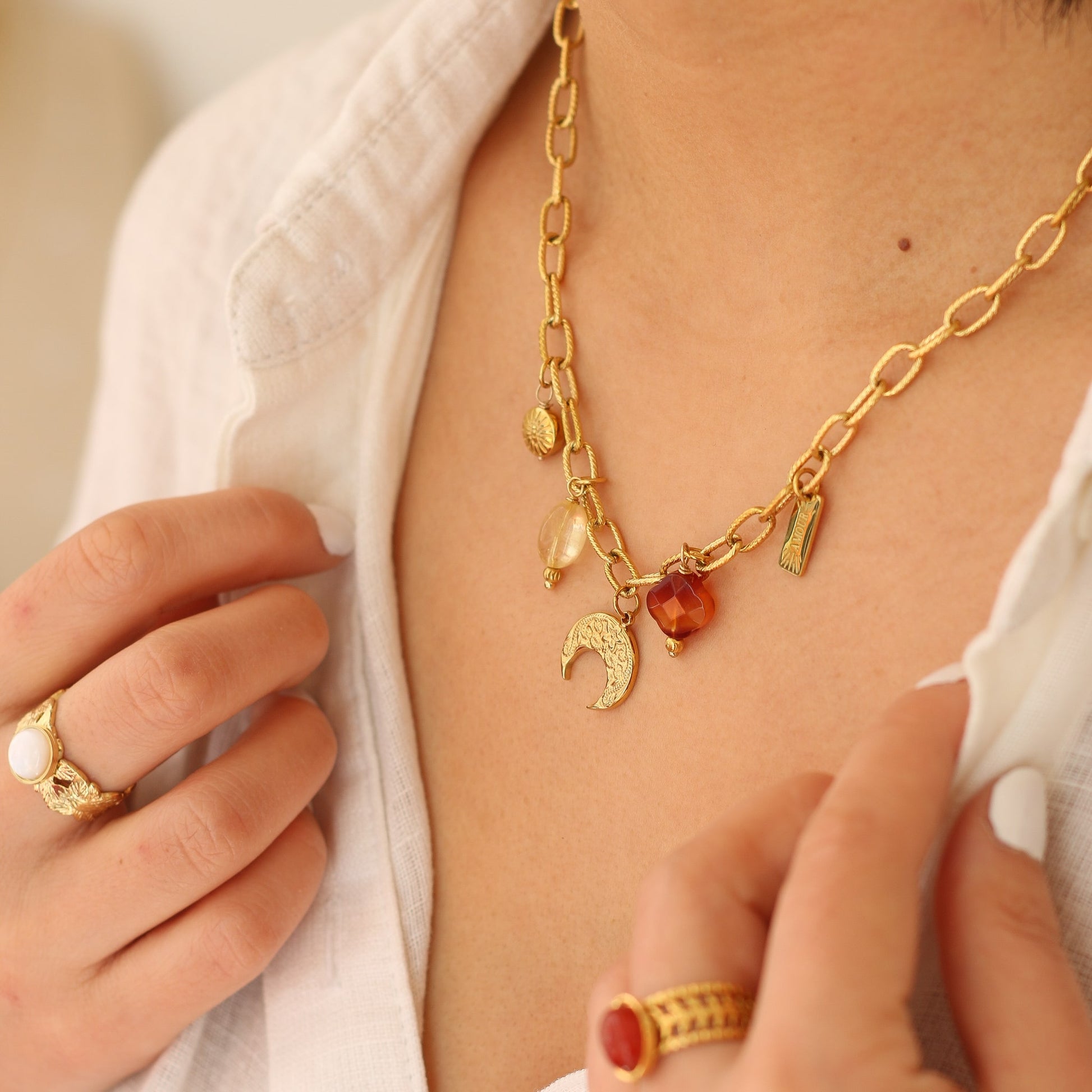 4. Créer ton collier Personnalisé - Chaîne Cordage fine - Mahny Jewelry