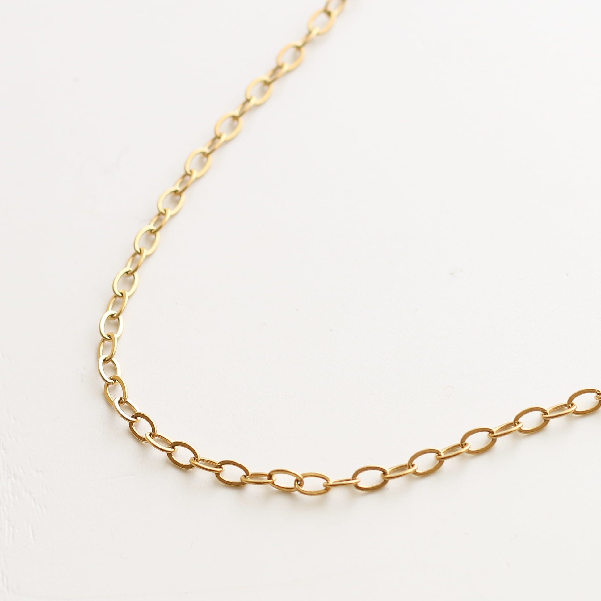 Collier chaîne ovale modulable