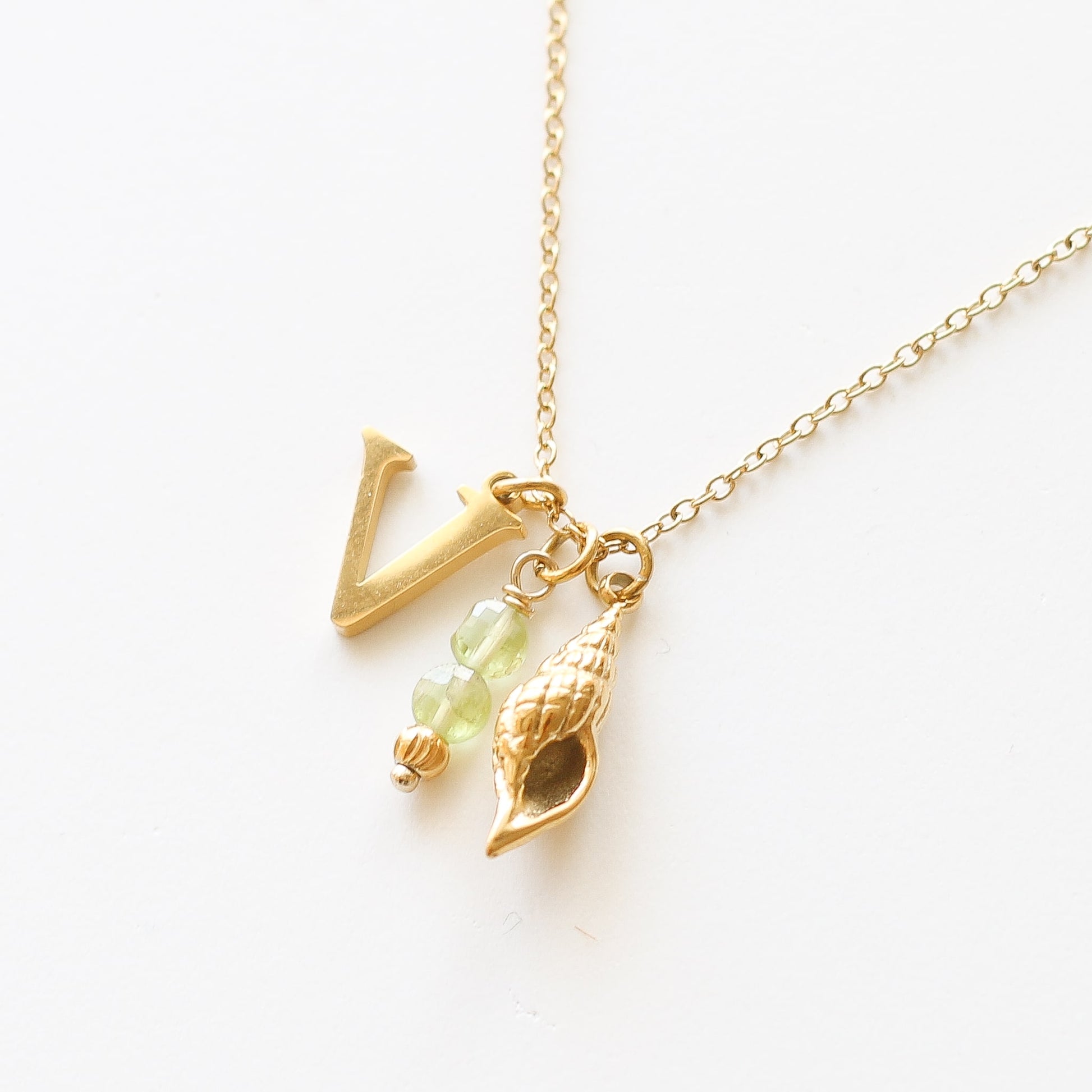 Pendentif Charm's Lettre grande - Mahny Jewelry