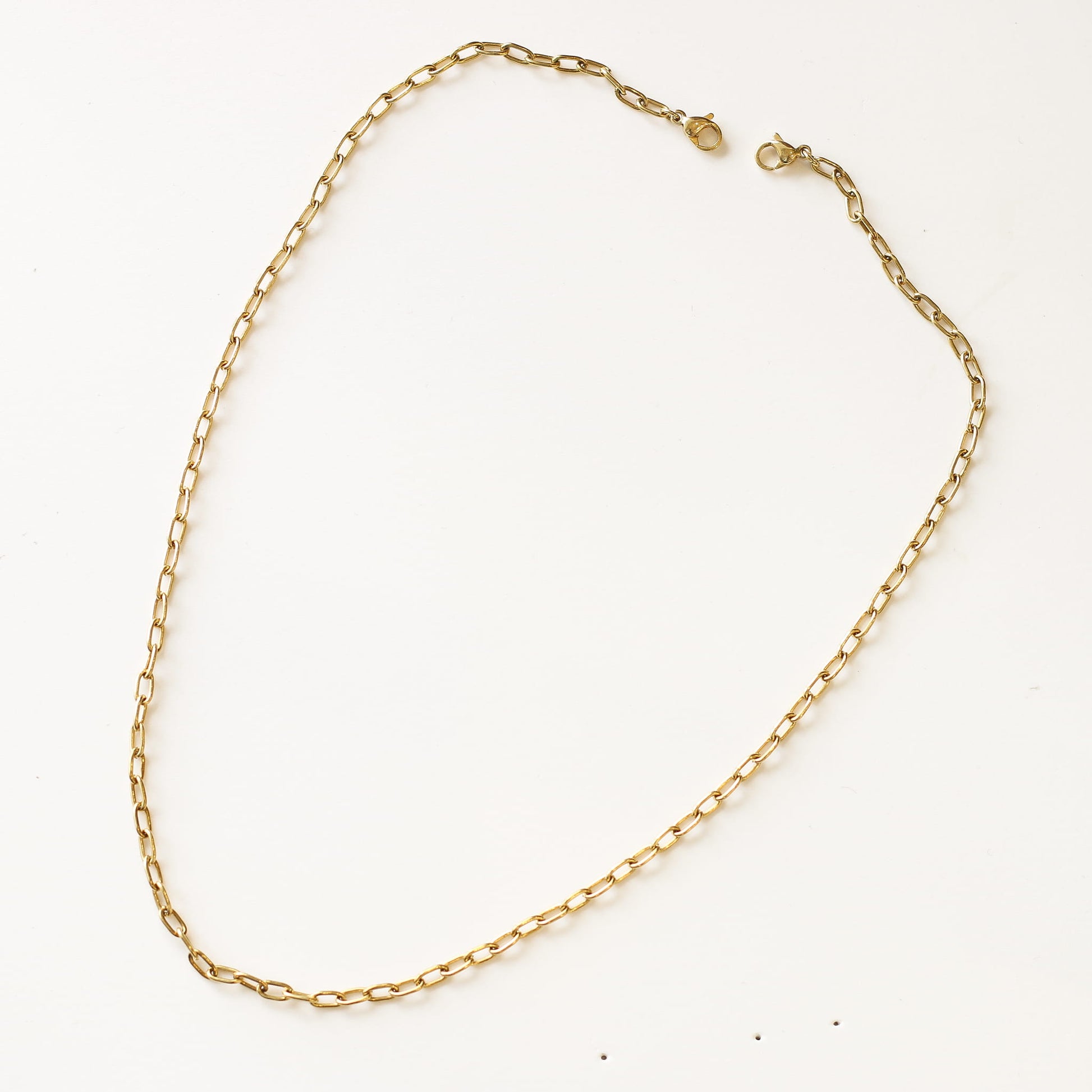 Collier chaîne trombone modulable