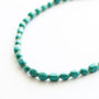 Collier en howlite, pierre naturelle.