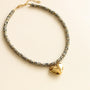 le cadeau parfait pour votre femme, un collier en Jaspe dalmatien