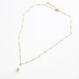 Collier en perle d'eau douce, création faite main.