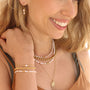 Collier en perle d'eau douce, création faite main.