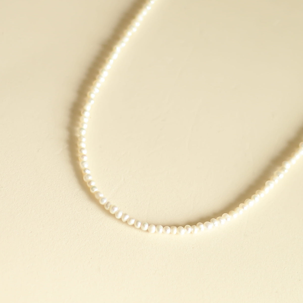 Collier Perle d'eau douce mini ronde
