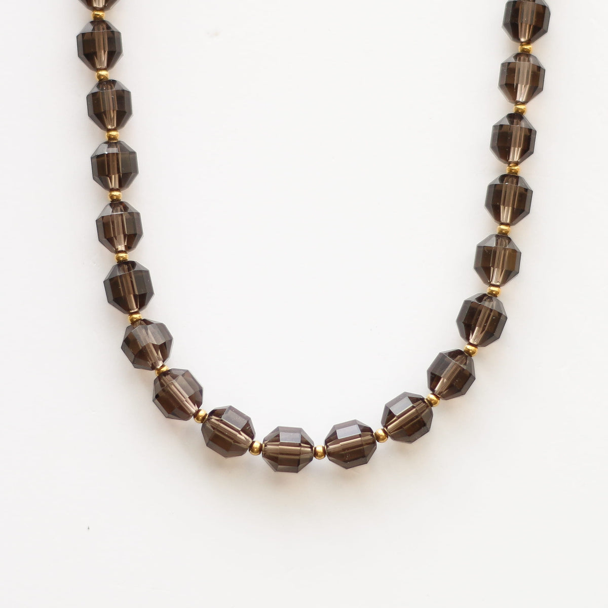 Collier Quartz Fumé