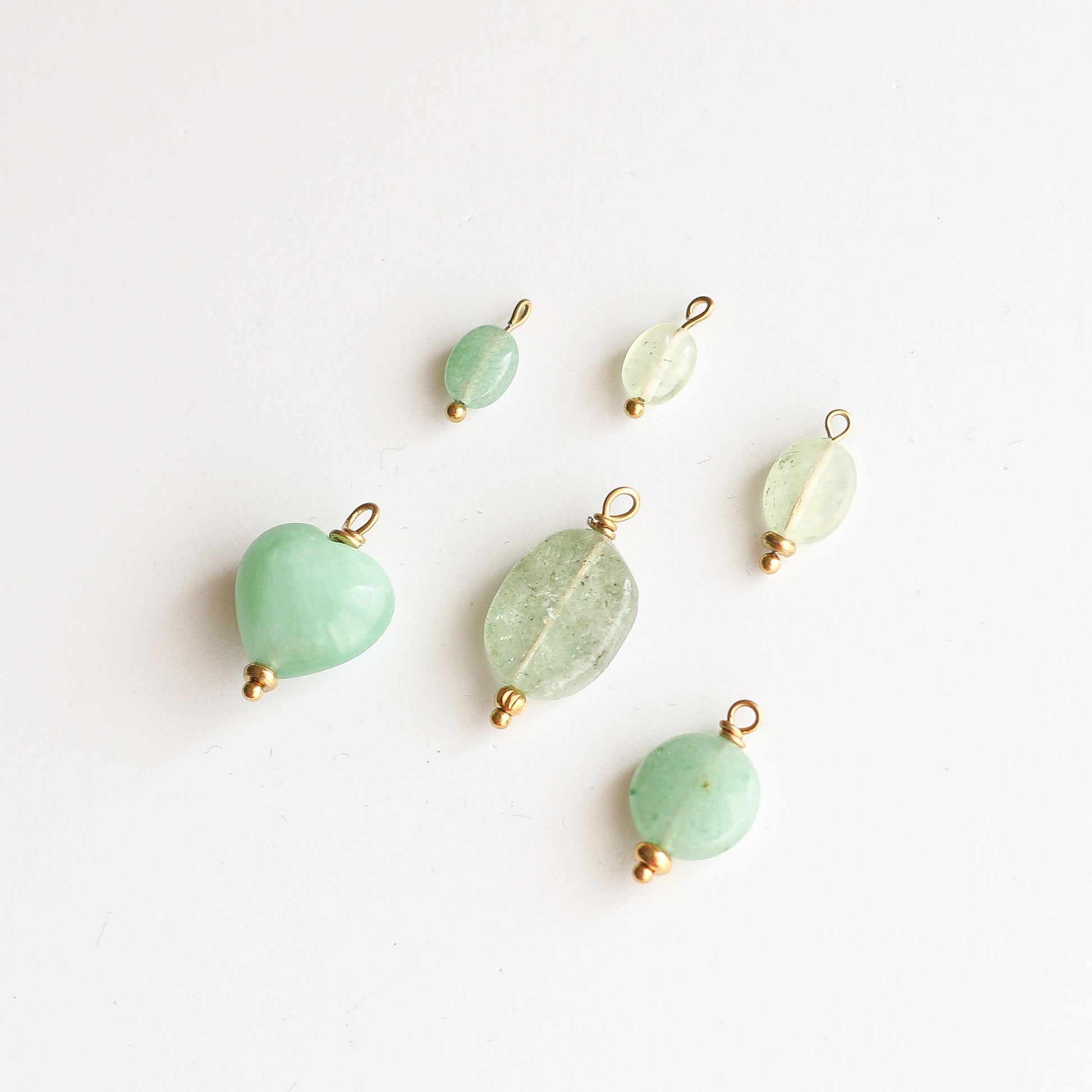 Pendentif Pierre Vert clair - Mahny Jewelry