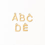pendentif charm's acier inoxydable lettre