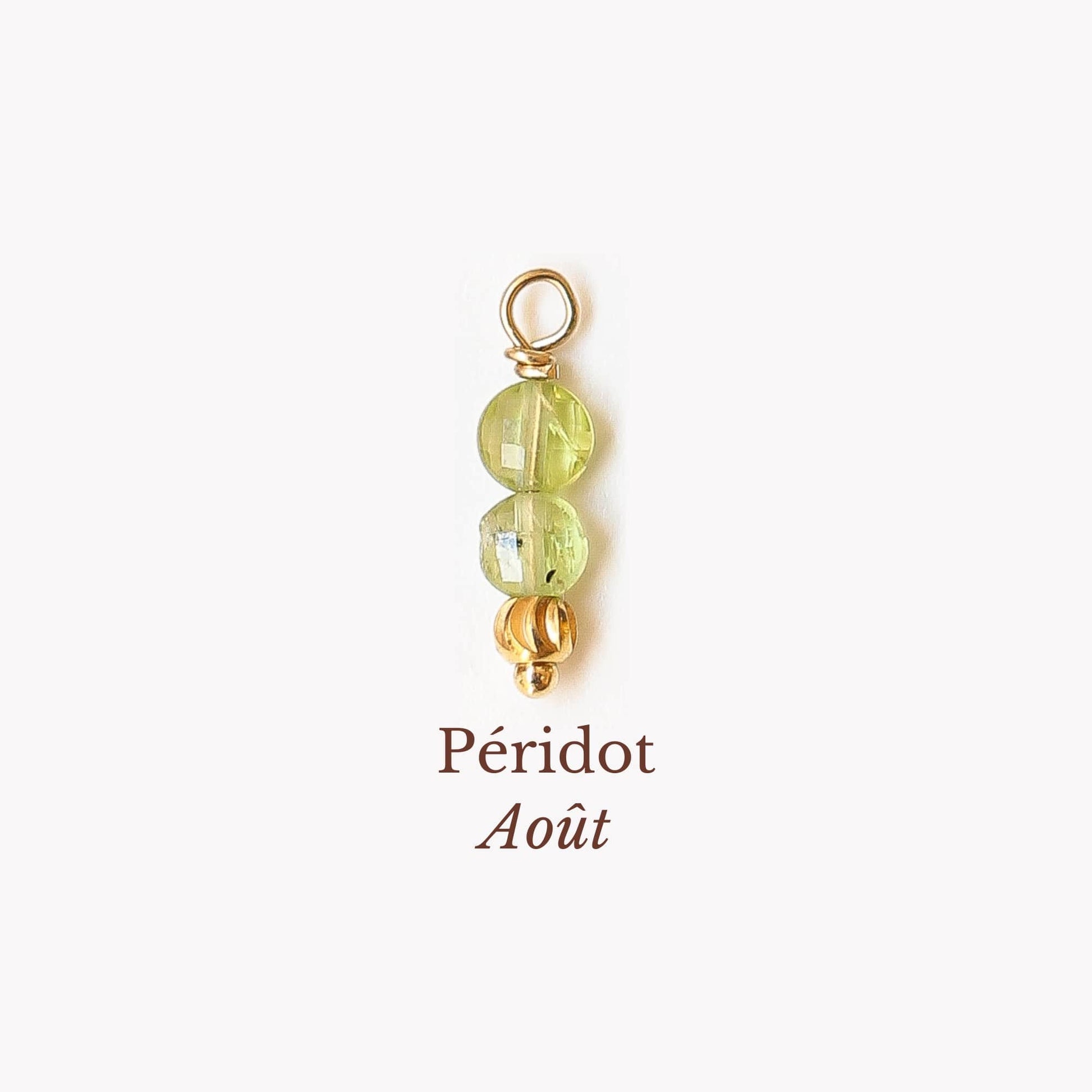 le cadeau pour les anniversaire d'été le Péridot d'aout