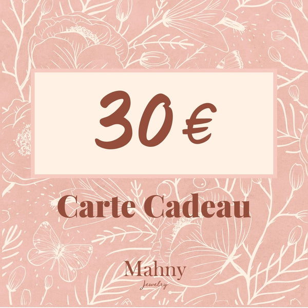 Carte Cadeau 30€