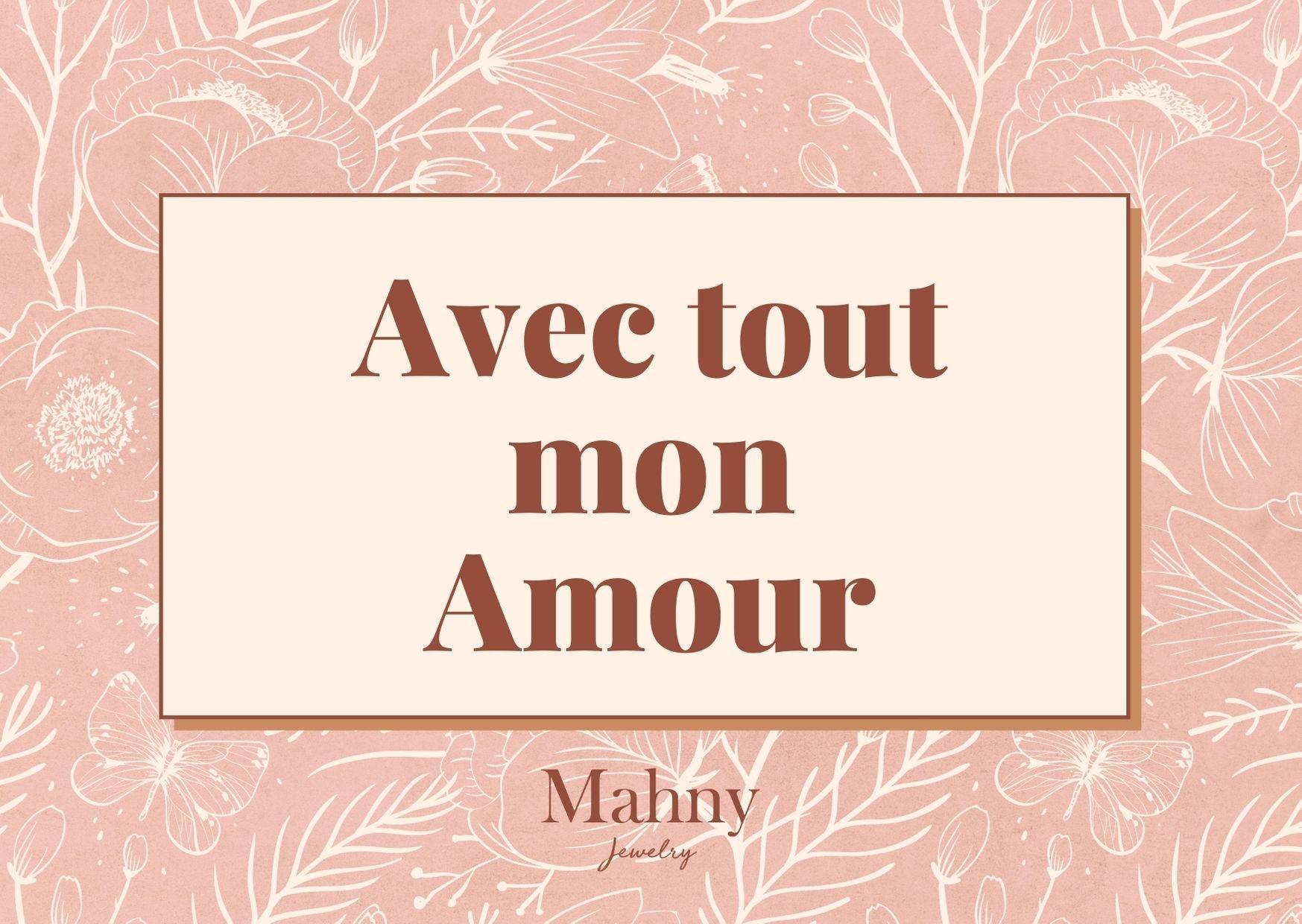 Carte Cadeau 40€ - Mahny Jewelry