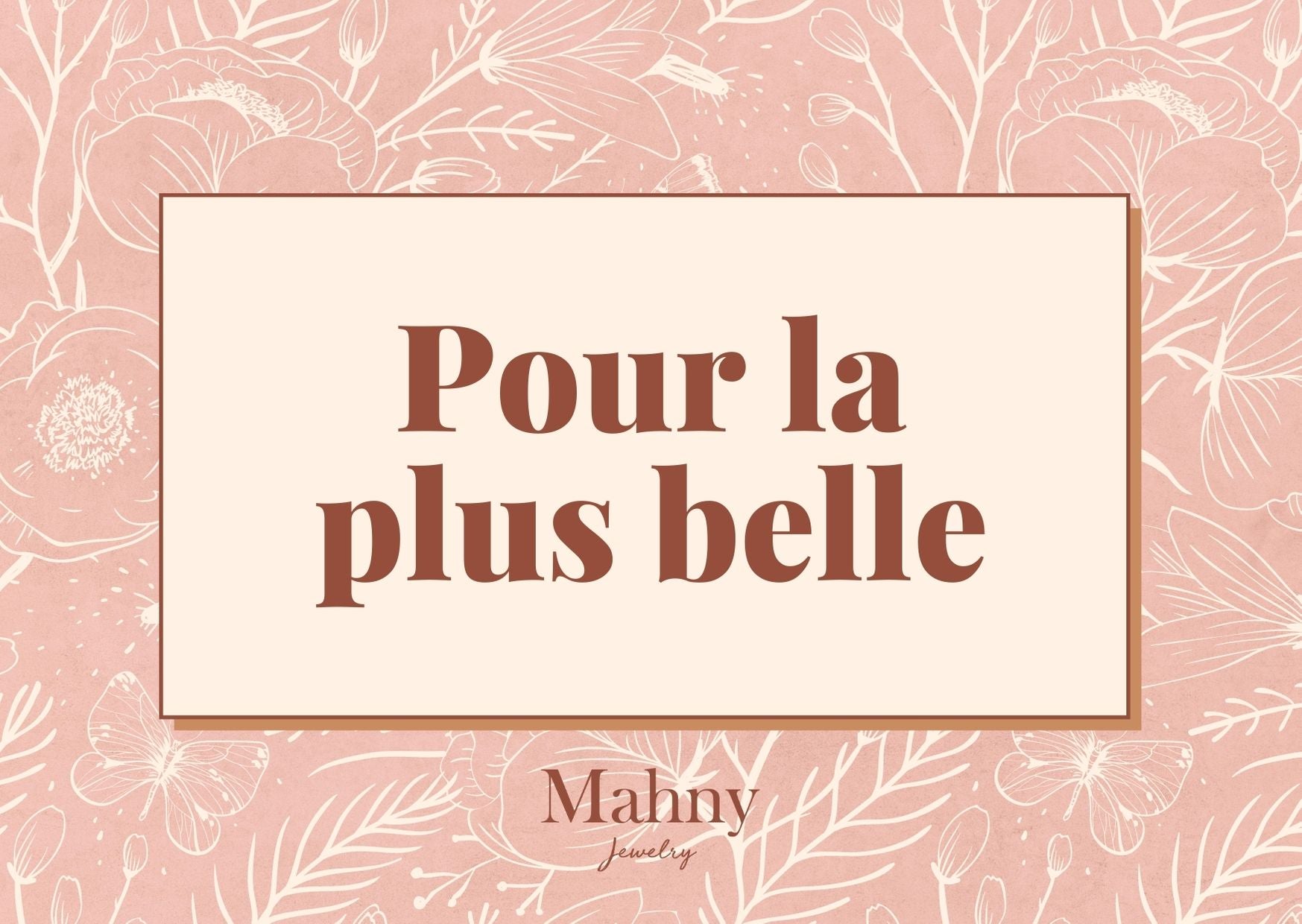 Carte Cadeau 30€ - Mahny Jewelry