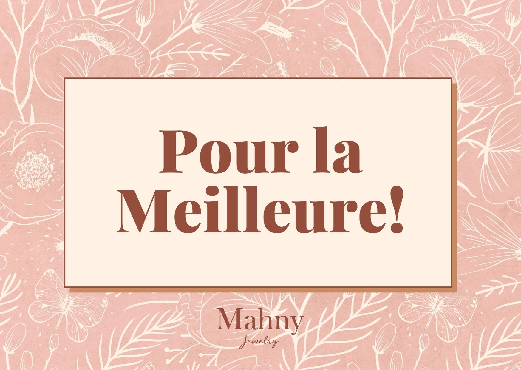 Carte Cadeau 100€ - Mahny Jewelry