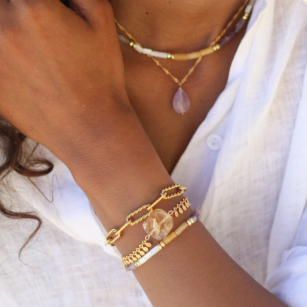Bracelet Chaîne Torsadée
