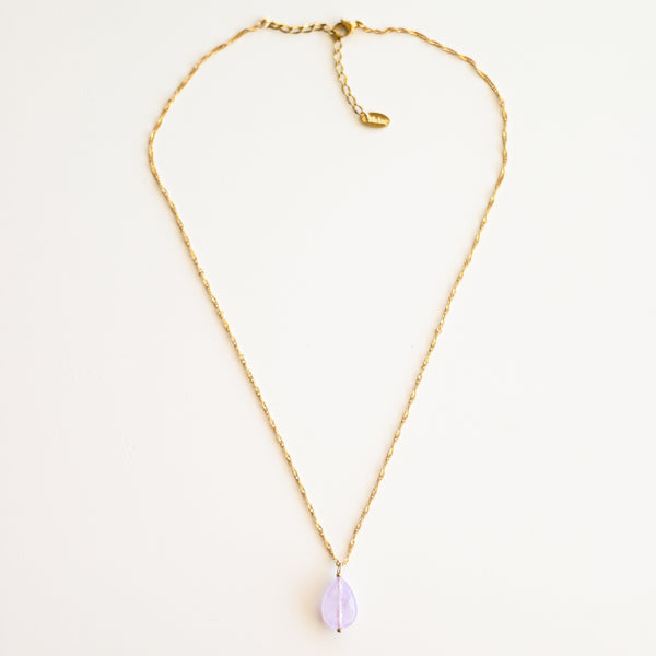 Collier Améthyste Lavande