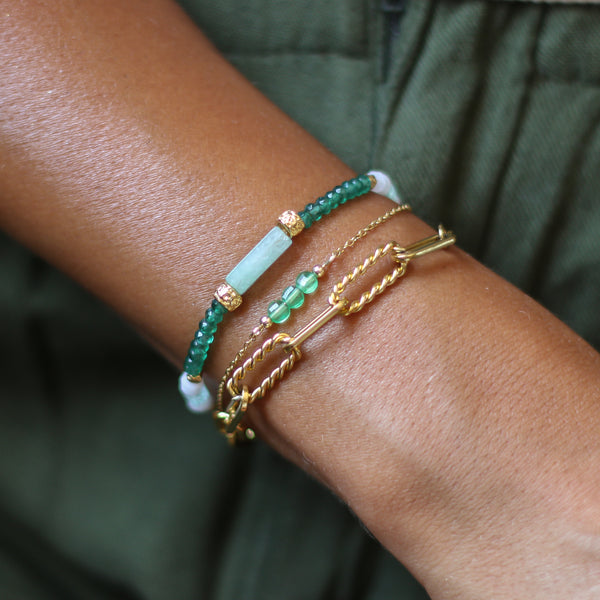 Bracelet Chaîne Torsadée