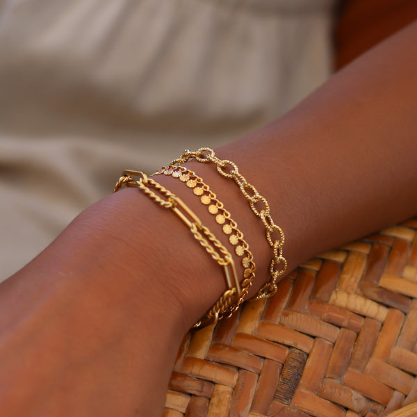 Bracelet Chaîne Torsadée